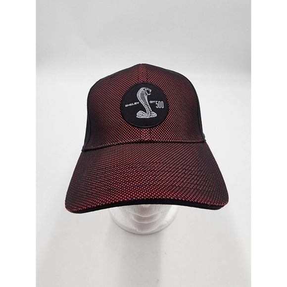 Shelby 500 Hat Cap Strapback Black Adult Adjustable Cars Sports Casual Work Ford - Picture 4 of 10